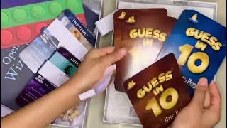 Unboxing Harry Potter Guess in 10 board game #harrypotter #youtube