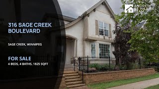 House for Sale | 316 Sage Creek Boulevard | Sage Creek, Winnipeg