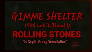 The Rolling Stones  Gimme Shelter • 60s 70s Classic Rock Playlist  Let it Bleed (1969) Song Descript