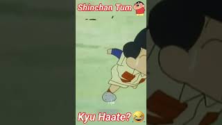 Shinchan Tum Kyu Haate? || @ShinchanWithFriends || #shorts #shinchan #haath