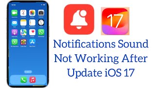 How to fix Notifications Sound Not Working on iphone After Update iOS 17