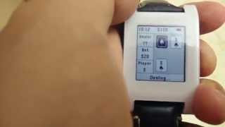 Pebble Smartwatch Games BlackJack