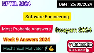 Software Engineering WEEK 9