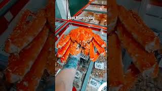 🦀А вы когда последний раз ели краба? #краб #деликатесы #морепродукты #shorts #врек