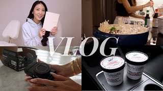 WEEK IN MY LIFE VLOG • PILATES, COOKING, DATE NIGHT, HOBONICHI PLANNER