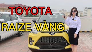 Toyota Raize Vàng | giao ngay | Toyota Pháp Vân