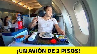 Vuelo de LUJO en un AVIÓN DE 2 PISOS! 😱 747-KLM | ✈️CapiTienda