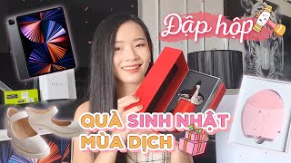 ĐẬP HỘP QUÀ SINH NHẬT MÙA DỊCH | Birthday Gifts Unboxing | MIMI OFFICIAL