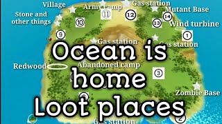 OCEAN IS HOME | Hornet Island | Loot places