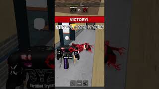 1V1ING THE BIGGEST MM2 HACKER... #murdermystery #funnymoments #clips #viral #fyp #robloxmemes