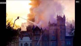 Fire breaks out at five star hotel Cameron House   ||  Fire breaks  five star hotel