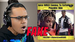 They STOLE my Juice WRLD Skin!