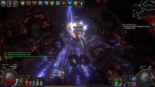 [POE 3.15] Lightning strike accuracy stacking Juggernaut VS Sirus A9