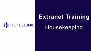 Extranet demo - Front Desk | Housekeeping