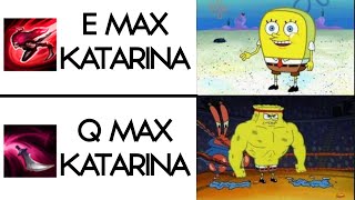 Q MAX VS E MAX On Katarina - SEASON 12