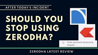 Zerodha Review Hindi : Should You Stop Using Zerodha ? | Discount Broker in Indian Stock Market