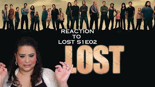 LOST S1E02 REACTION - FIRST TIME WATCHING