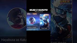 Naruto x mlbb #mobilelegends #naruto