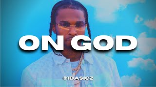 [FREE] Pop Smoke X Fivio Foreign X Lil Tjay NY Drill Type Beat 2022 - "ON GOD" | Prod. Basicz x TE