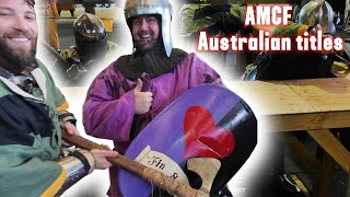 Australia's Strongest fighters fight in Full-Contact Armoured Combat Tournament!