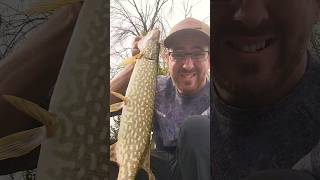 Releasing a Northern Pike!