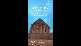 Sun Temple of Konark | Sun Temple short #short #shorts #shortvideo #viral #travelzeta