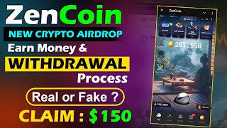 ZenCoin - ZenCoin Airrop - ZenCoin Listing Date - ZenCoin Withdrawal - Zen Coin Real or Fakek