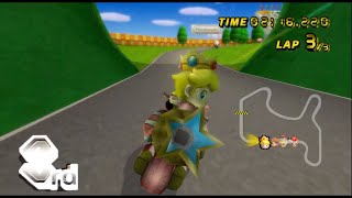 Mario Kart Wii - Baby Peach - Shell Cup 150cc - Magikruiser マリオカートWii - ベビーピーチ シェルカップ150cc マジッククルーザー