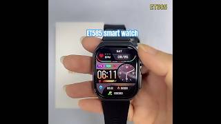 ET585🔥2.04 inch display screen | Workout | Phone | Notifications | #applewatch #youtubeshorts