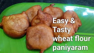 sweet appam | Godhumai paniyaram | wheat flour sweet recipe | wheat flour paniyaram recipe