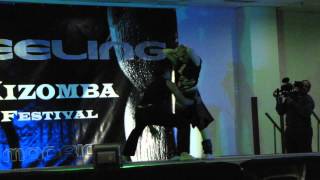 Feeling Kizomba Festival 2013. Actuación Ouzin y Georgia