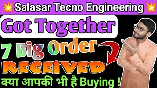 Salasar Techno EngineeringLtd Share Latest News/Salsar share Bonus/Salsar share target #angelbroking