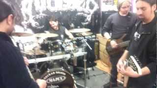 AVULSED - First practice with Osckar on drums (20.04.2012).avi