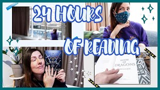 24 HOUR Readathon VLOG: Fantasy books & more 📖