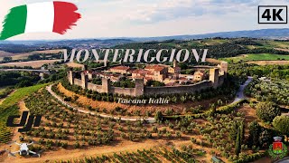 Monteriggioni | Toscana | Italia | 4K Cinematic Drone Footage | DJI Mini 4 Pro