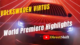 Volkswagen Virtus 2022 Live Unveil Highlights