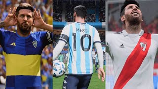 EA FC 24 PS5 Lionel Messi Transfer To Argentina - Liga Profesional de Fútbol de La AFA