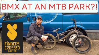 I ride a BMX at 417 mountain bike park!!