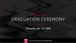 Class of 2020 Virtual Graduation | Klein College of Media and Communication