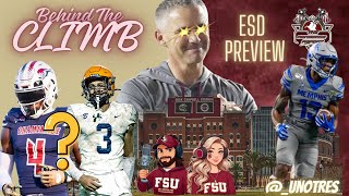 FSU Football | ESD Recruiting Preview Behind The CLIMB With Kedarian Jones, & The Portal Effect