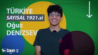 YKS 2023 Sayısal Türkiye 1921.si Oğuz Denizseven