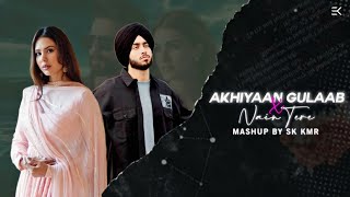 Akhiyaan Gulaab X Nain Tere Mashup | Shubh ft. Sonam Bajwa & Shahid Kapoor | Mitraz | Sk Kmr