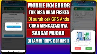 Tidak bisa ubah faskes bpjs kesehatan secara online