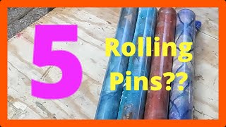 Random Resin Lines In Hardwood Rolling Pins??