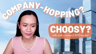 Should you be choosy when applying? Is call center/company hopping bad?