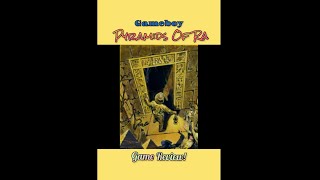 Gameboy Pyramids Of Ra Game Review!