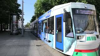 Straßenbahn Magdeburg 2022 Fahrzeuge - Wagony 18.07.2022 j