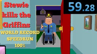 Stewie Kills the Griffins- 59.28 WORLD RECORD Speed Run 100%