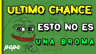 🚀ULTIMA OPORTUNIDAD DE COMPRAR ANTES QUE EL PRECIO SE DISPARE - 🔥🚀 🤑 PEPE COIN NOTICIAS HOY  ️