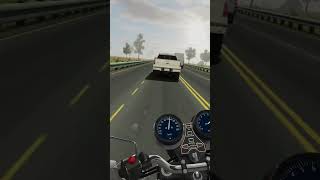 Traffic rider gameplay || yellow bike riding on endless highway